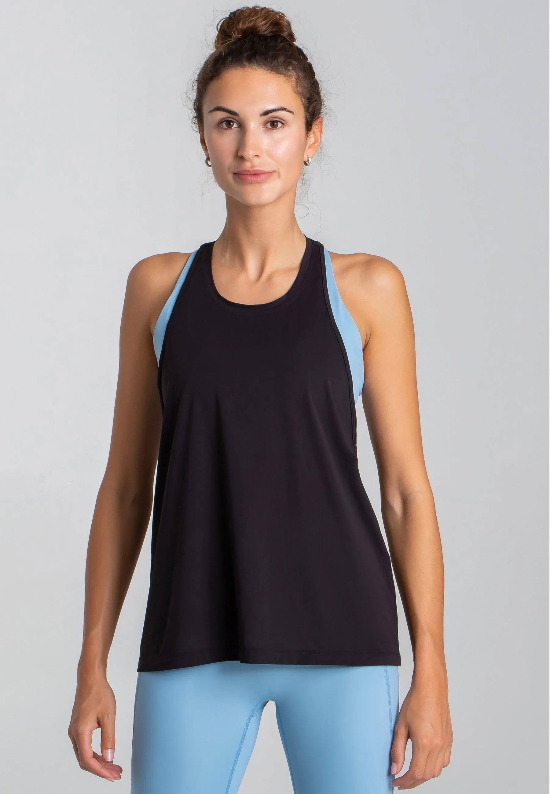 Velocity Sheer Tank Top - Schwarz