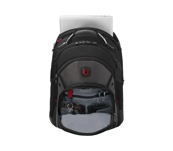 Wenger Synergy - 16" Laptop Backpack with Tablet / eReader Pocket - Black / Grey