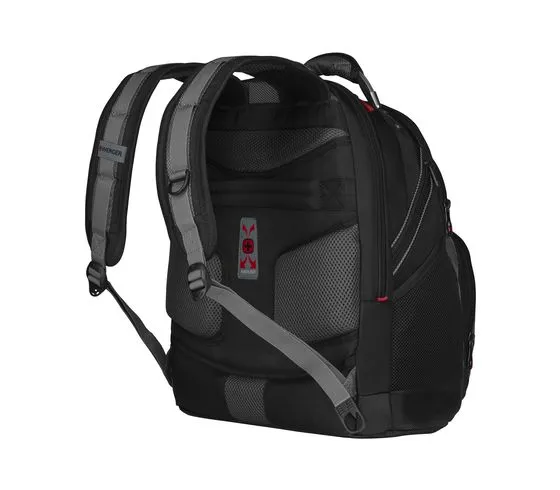 Wenger Synergy - 16" Laptop Backpack with Tablet / eReader Pocket - Black / Grey