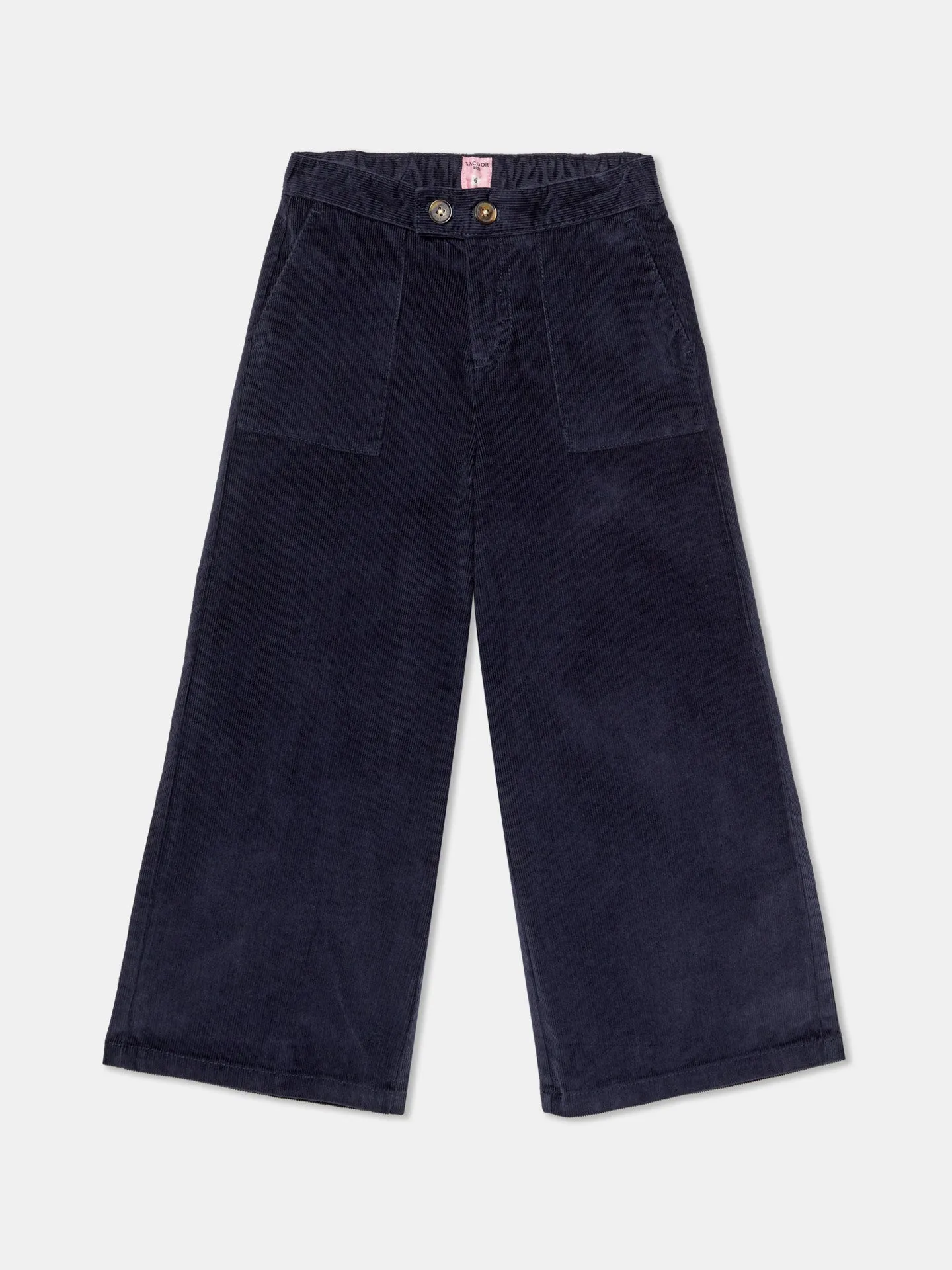 Wide Leg Corduroy Chinos