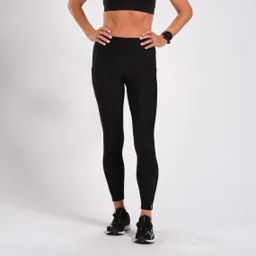 Womens Elite Run Thermo Tight - Black