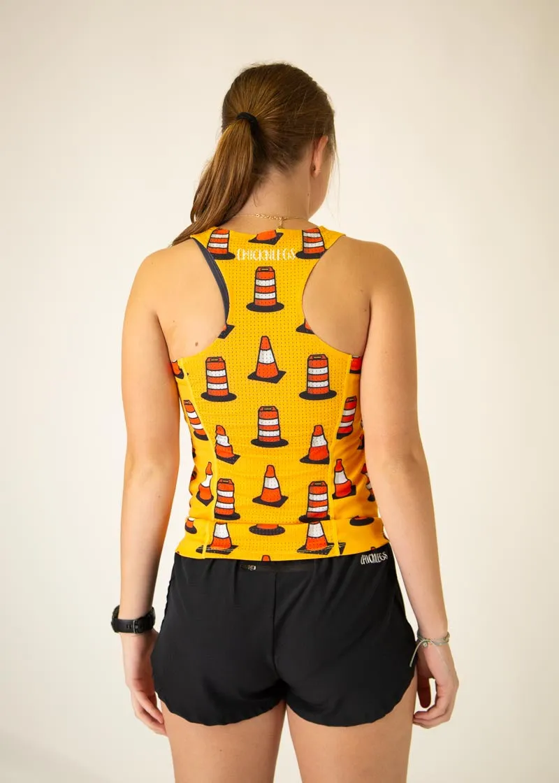 Women's Traffic Cones Performance Singlet