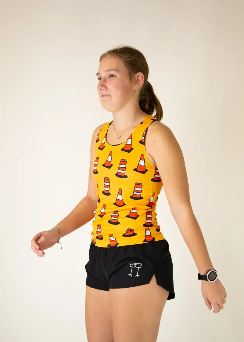 Women's Traffic Cones Performance Singlet