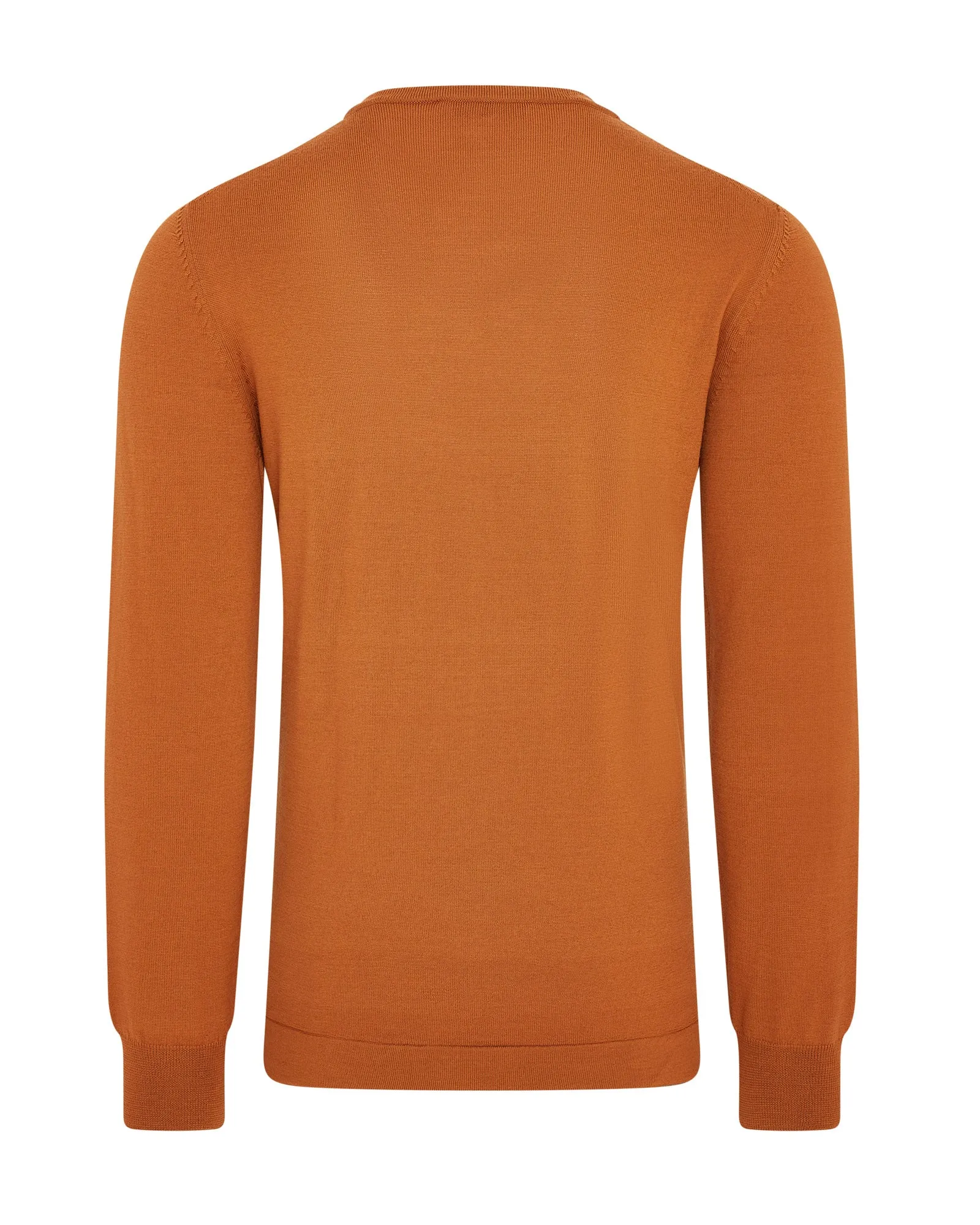 Zattura Travel Wool Crew Neck Knitted Jumper (Vicuna)