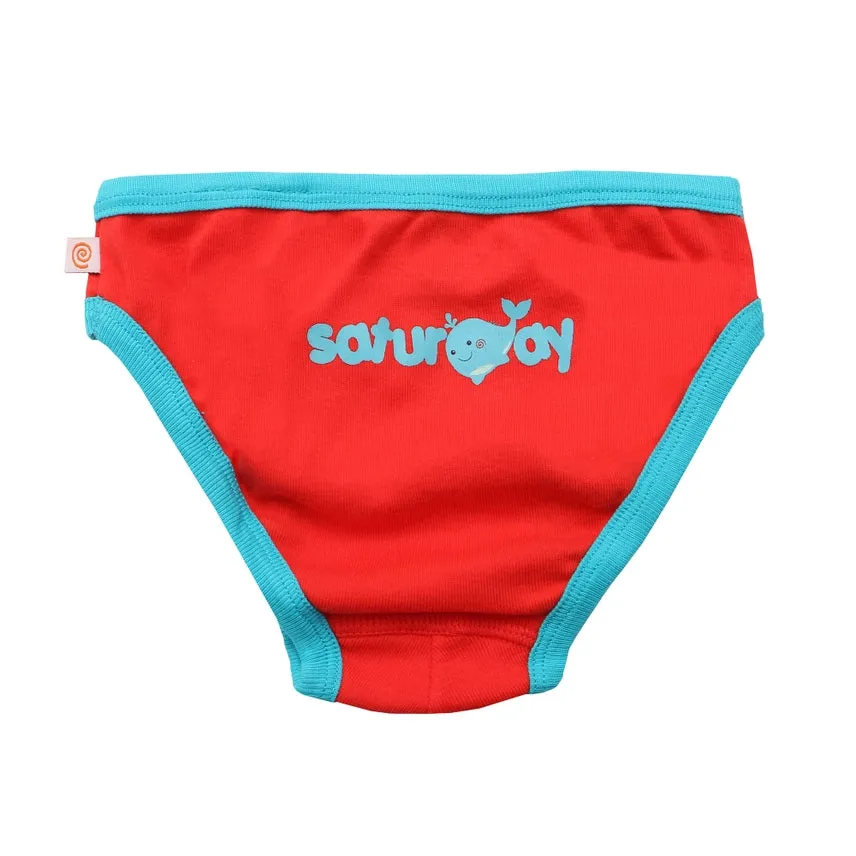 Zoocchini Kids Organic Briefs - Days of the Week 7PC Set