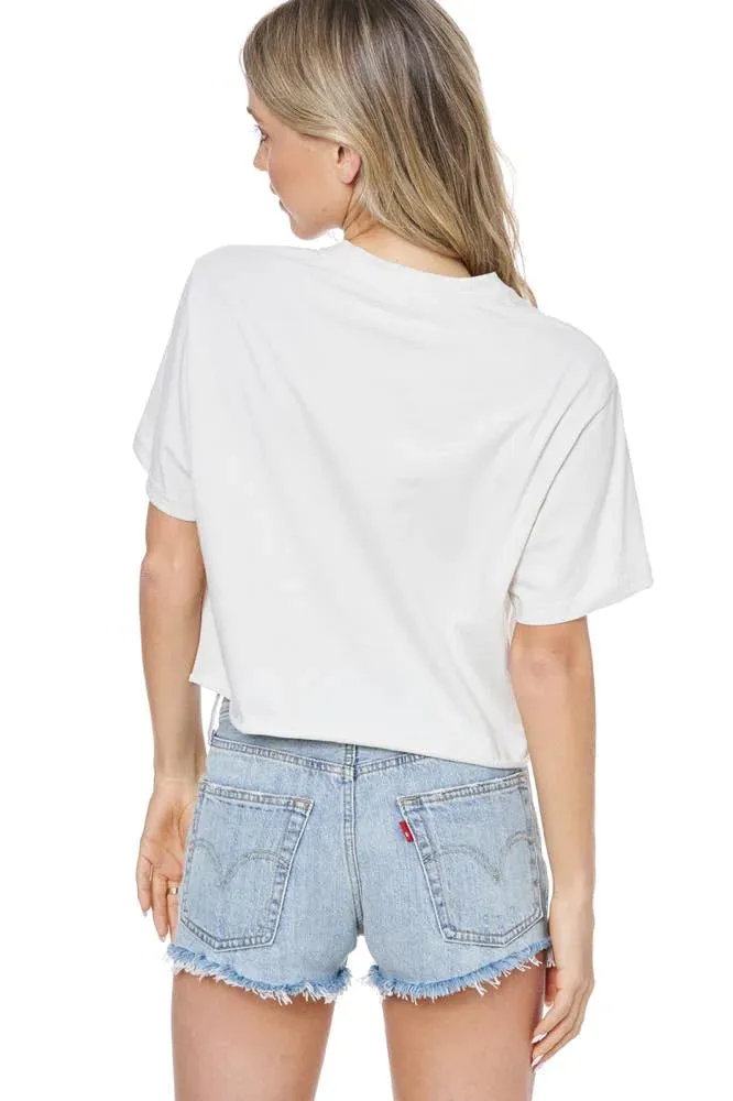 Zutter Long Live Western Crop Tee